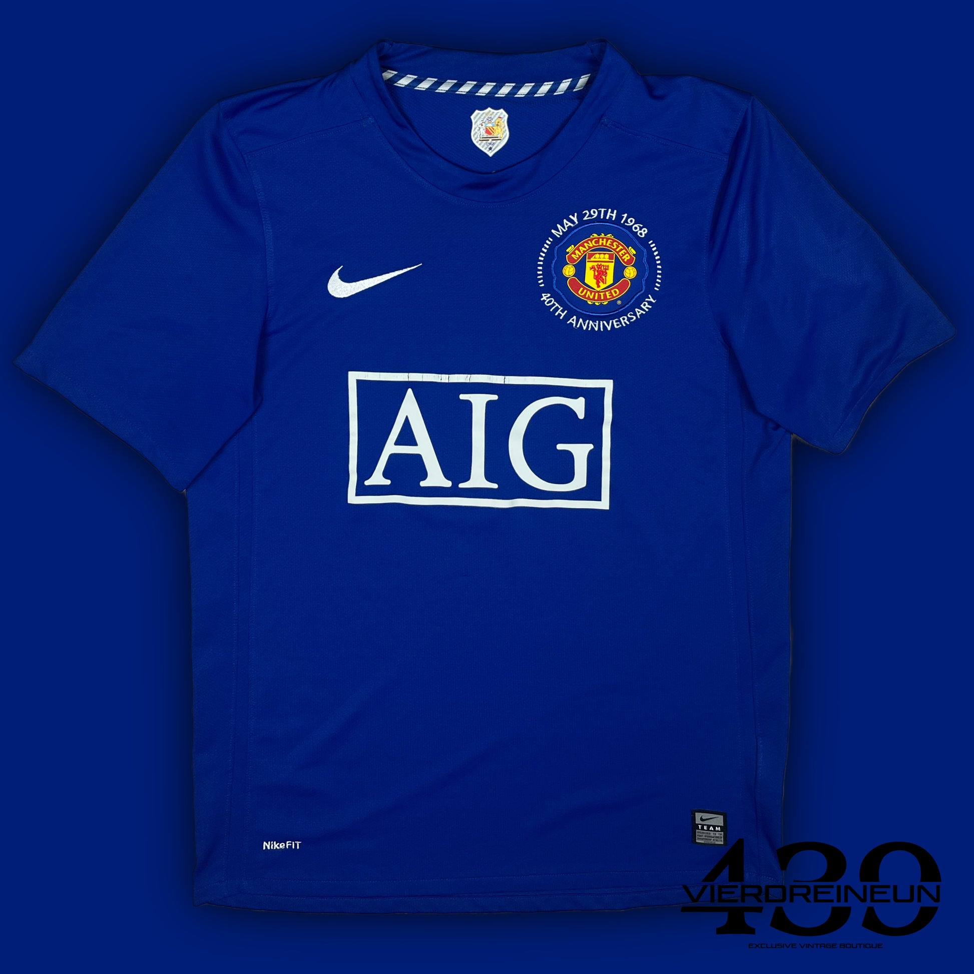 vintage Nike Manchester United away jersey {S}