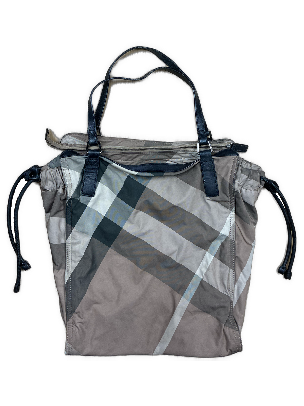 vintage Burberry shopper