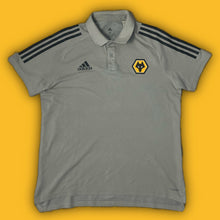 Cargar imagen en el visor de la galería, grey Adidas Wolverhampton Wanderers polo {M}
