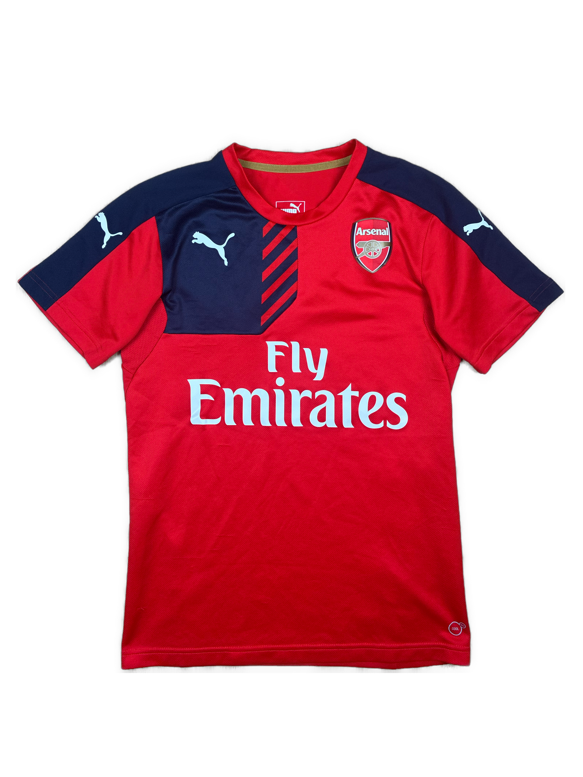 red Puma Fc Arsenal trainingjersey {S}