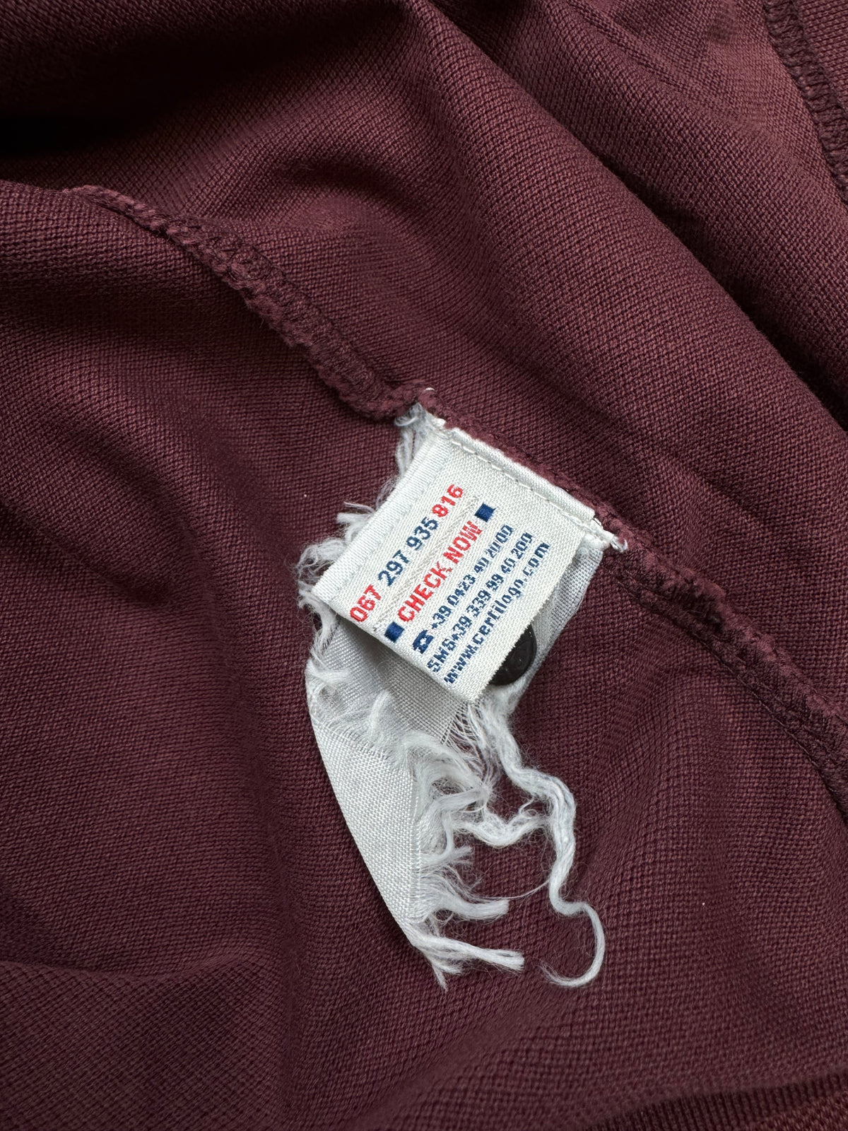 vintage Moncler polo long {M}