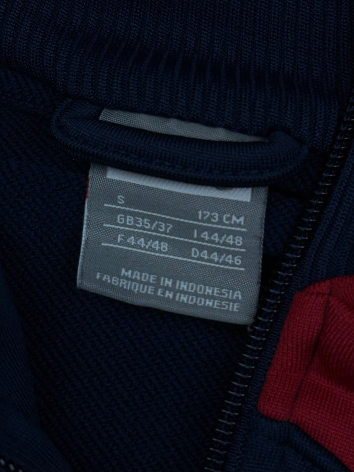 vintage navyblue Nike trackjacket {S}