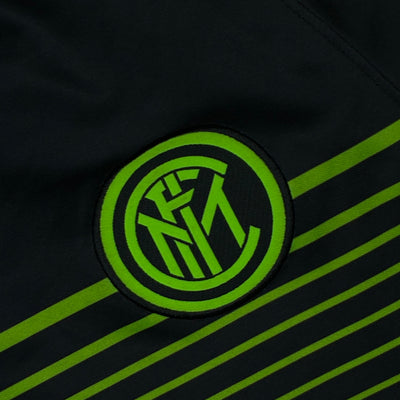 black Nike Inter Milan trainingjersey {M}