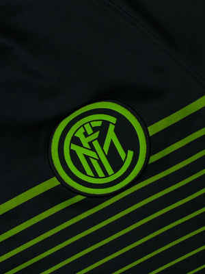 black Nike Inter Milan trainingjersey {M}