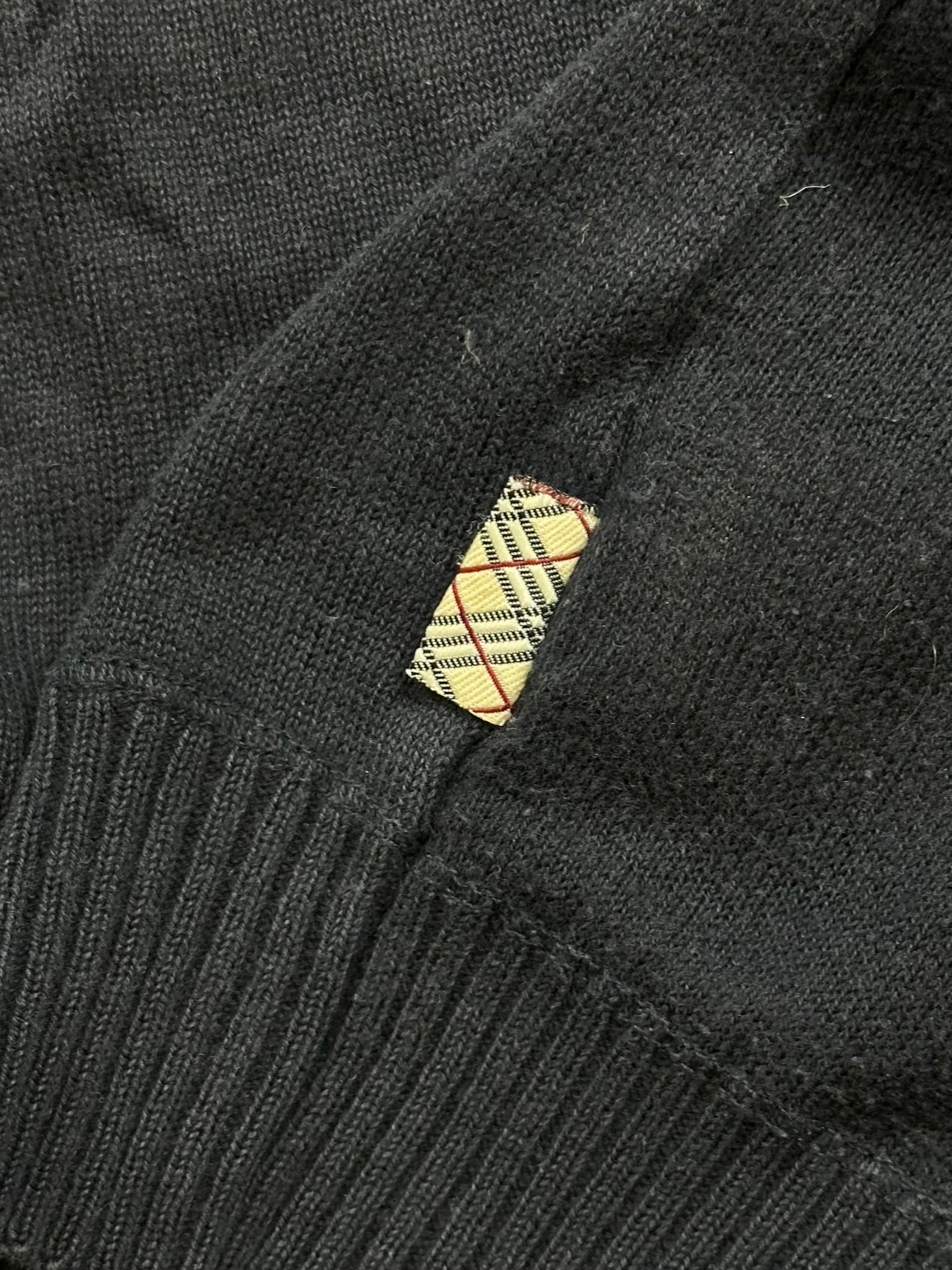 vintage Burberry knittedsweater {S}