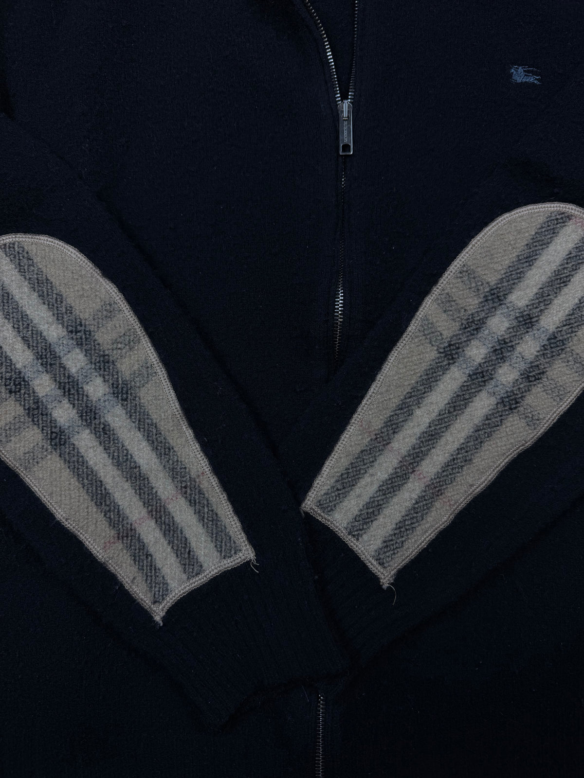 vintage Burberry sweatjacket {M}