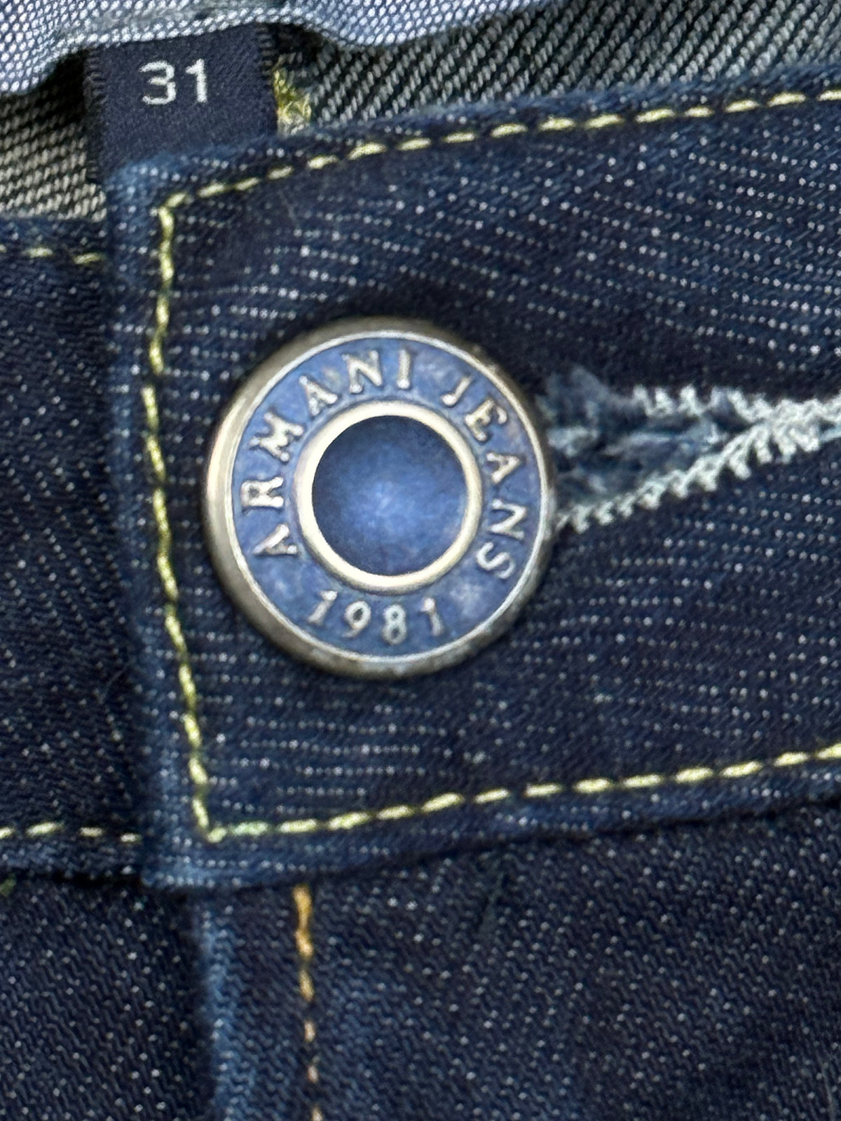 vintage Armani jeans