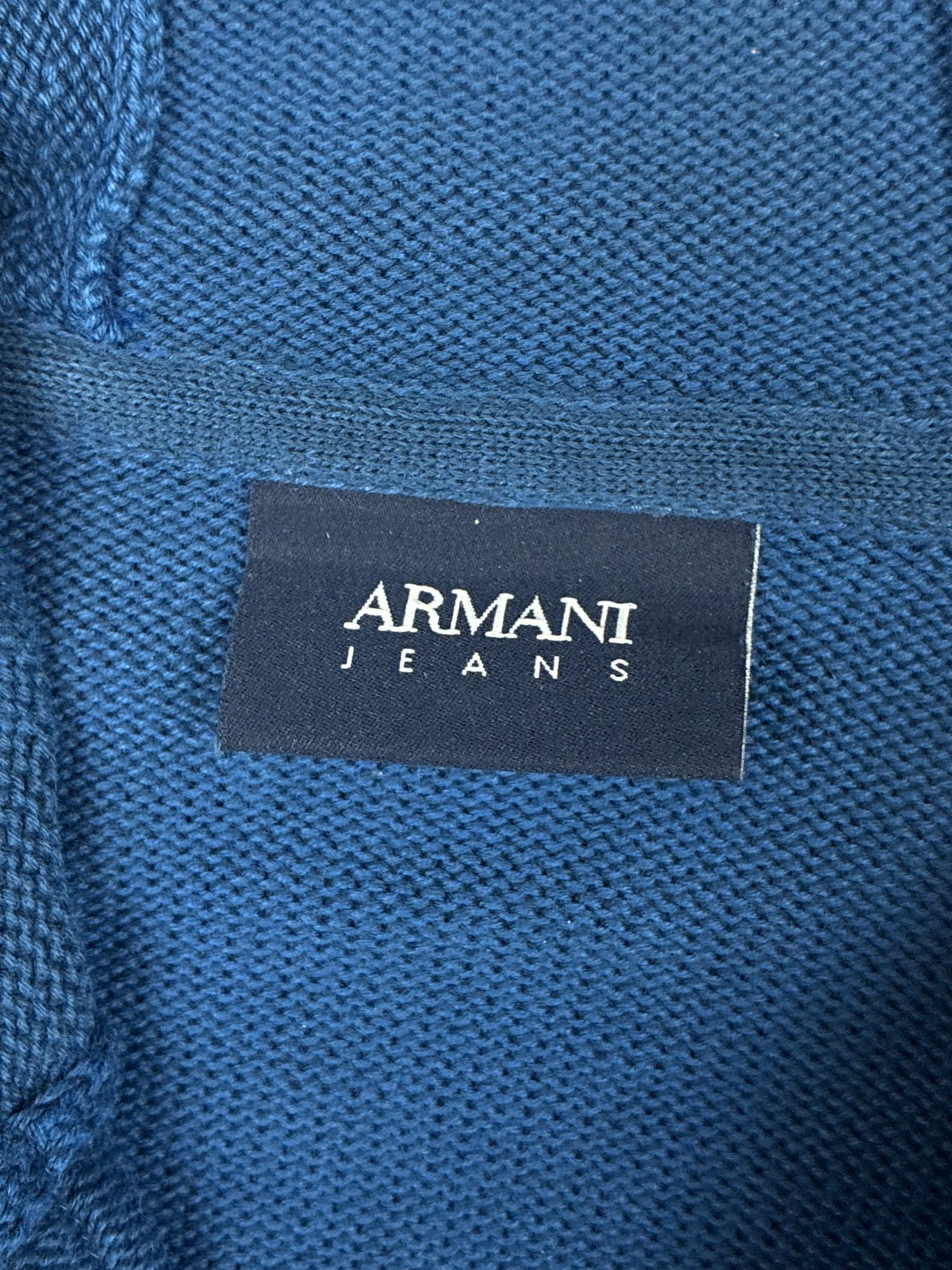 vintage Armani Jeans full zip sweatjacket {L}