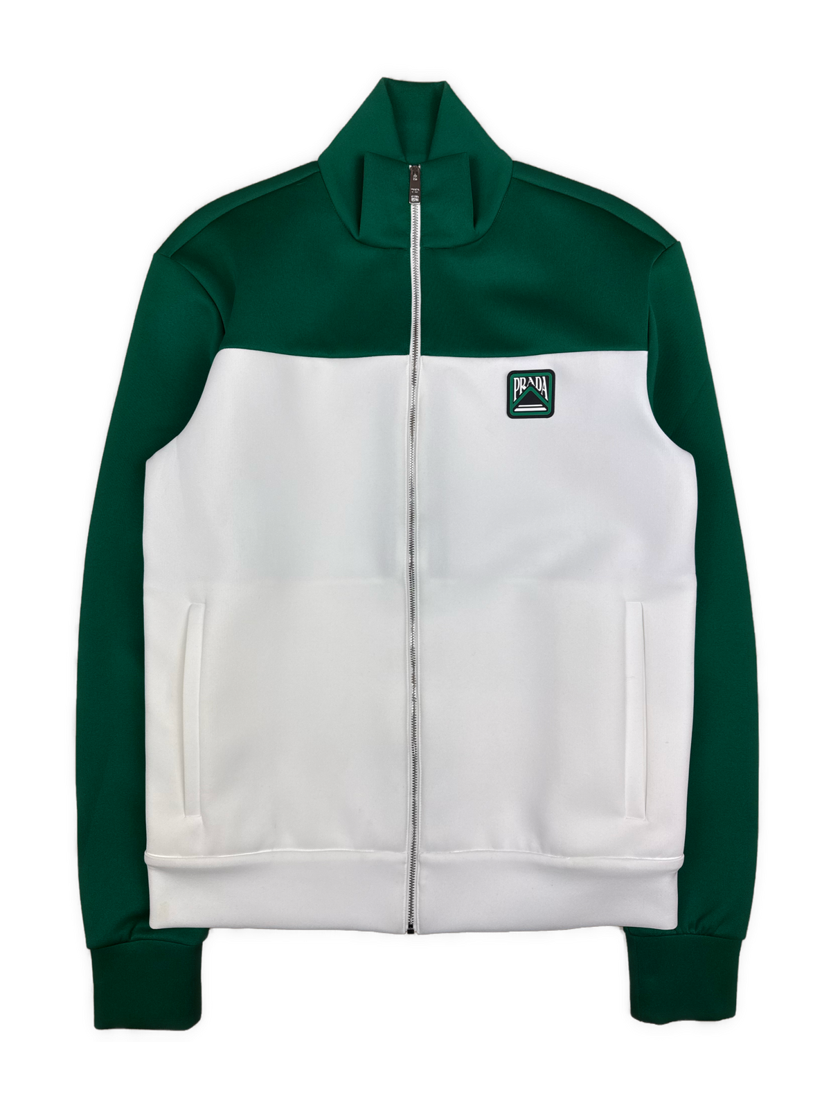 green Prada sweatjacket {S}