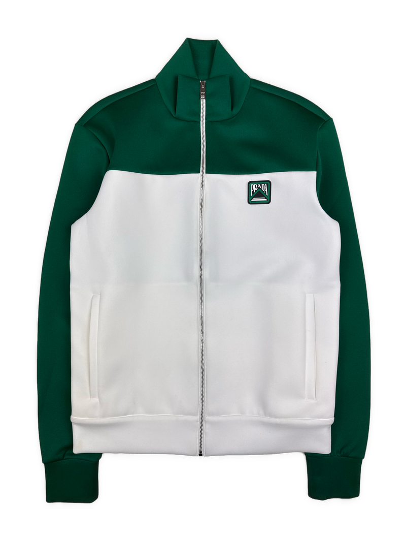 green Prada sweatjacket {S}