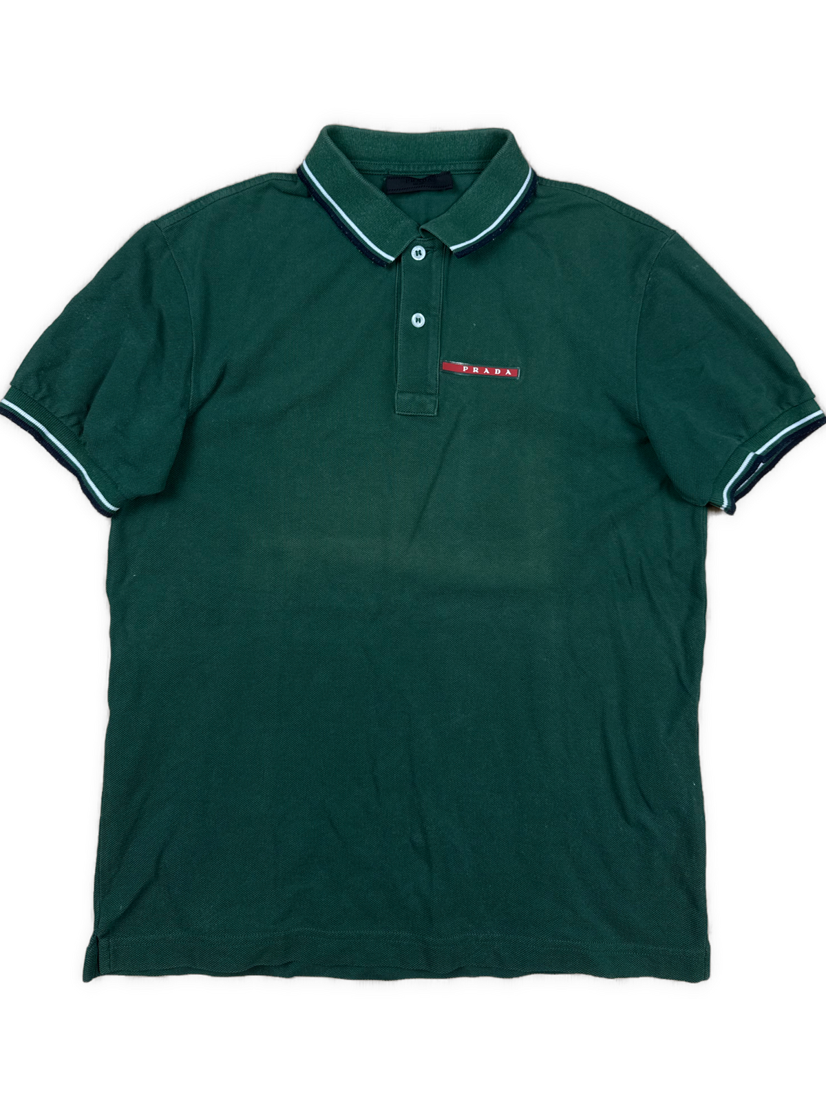 green Prada polo {S}