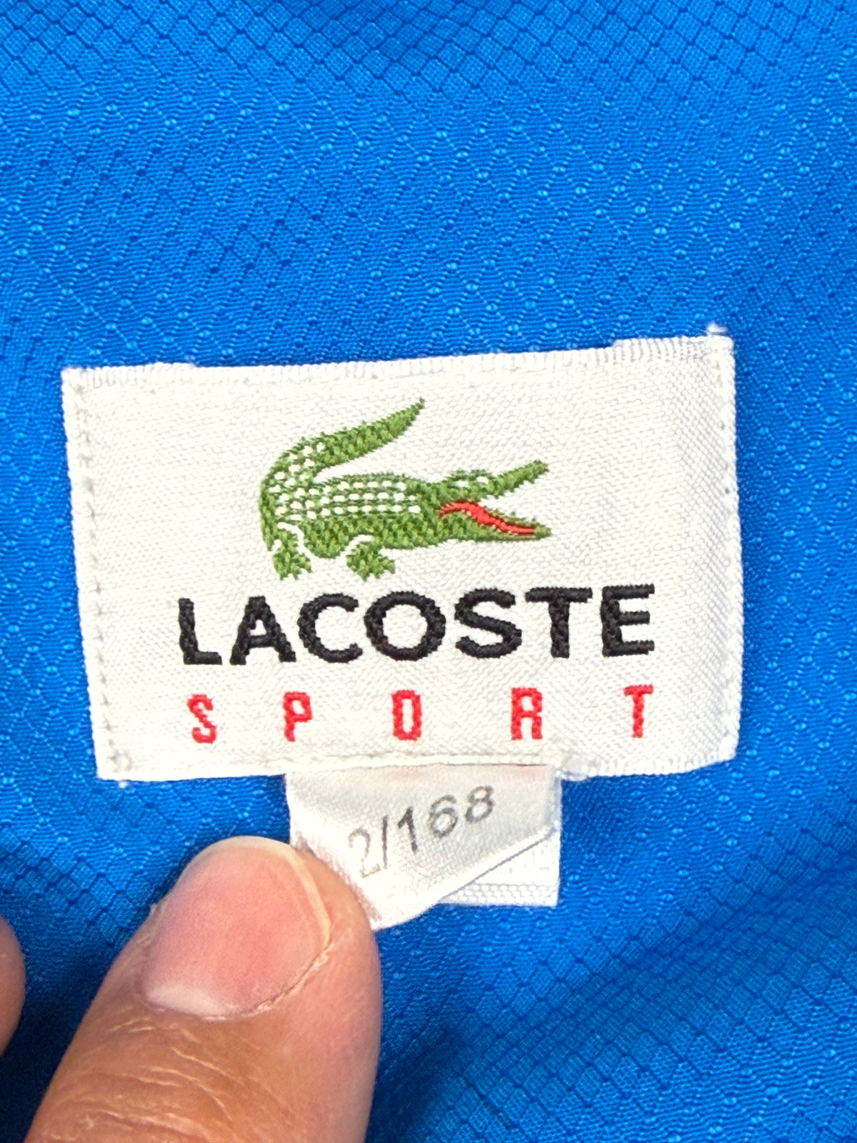 vintage Lacoste windbreaker