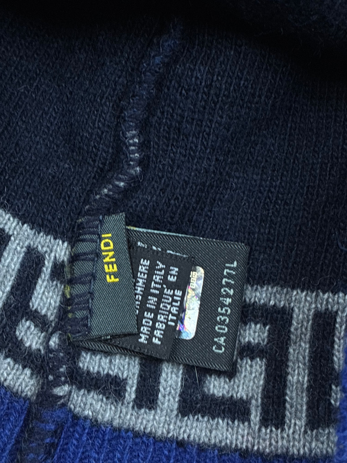 vintage Fendi beanie