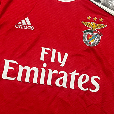 red Adidas SL Benfica 2021-2022 home jersey {S,M}