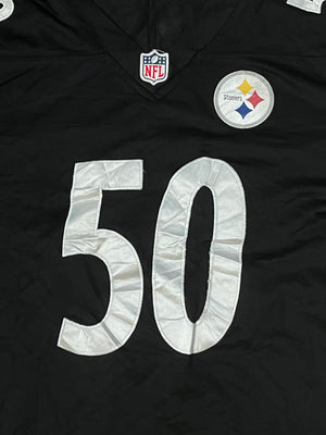 vintage Reebok STEELERS SHAZIER50 Americanfootball jersey NFL {L}