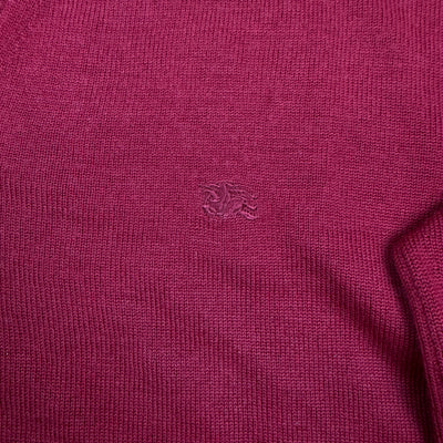 vintage Burberry knittedsweater {L}