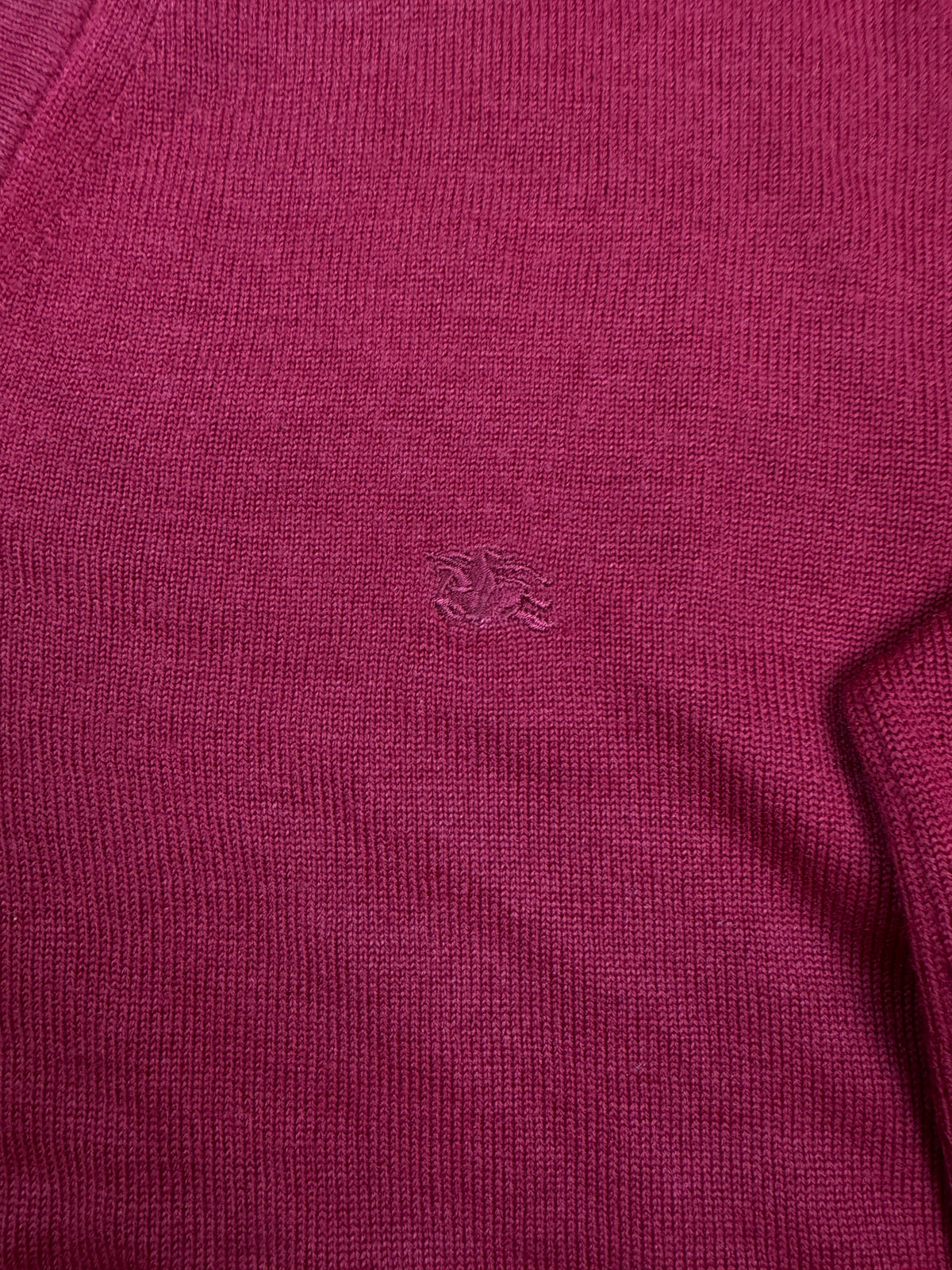 vintage Burberry knittedsweater {L}