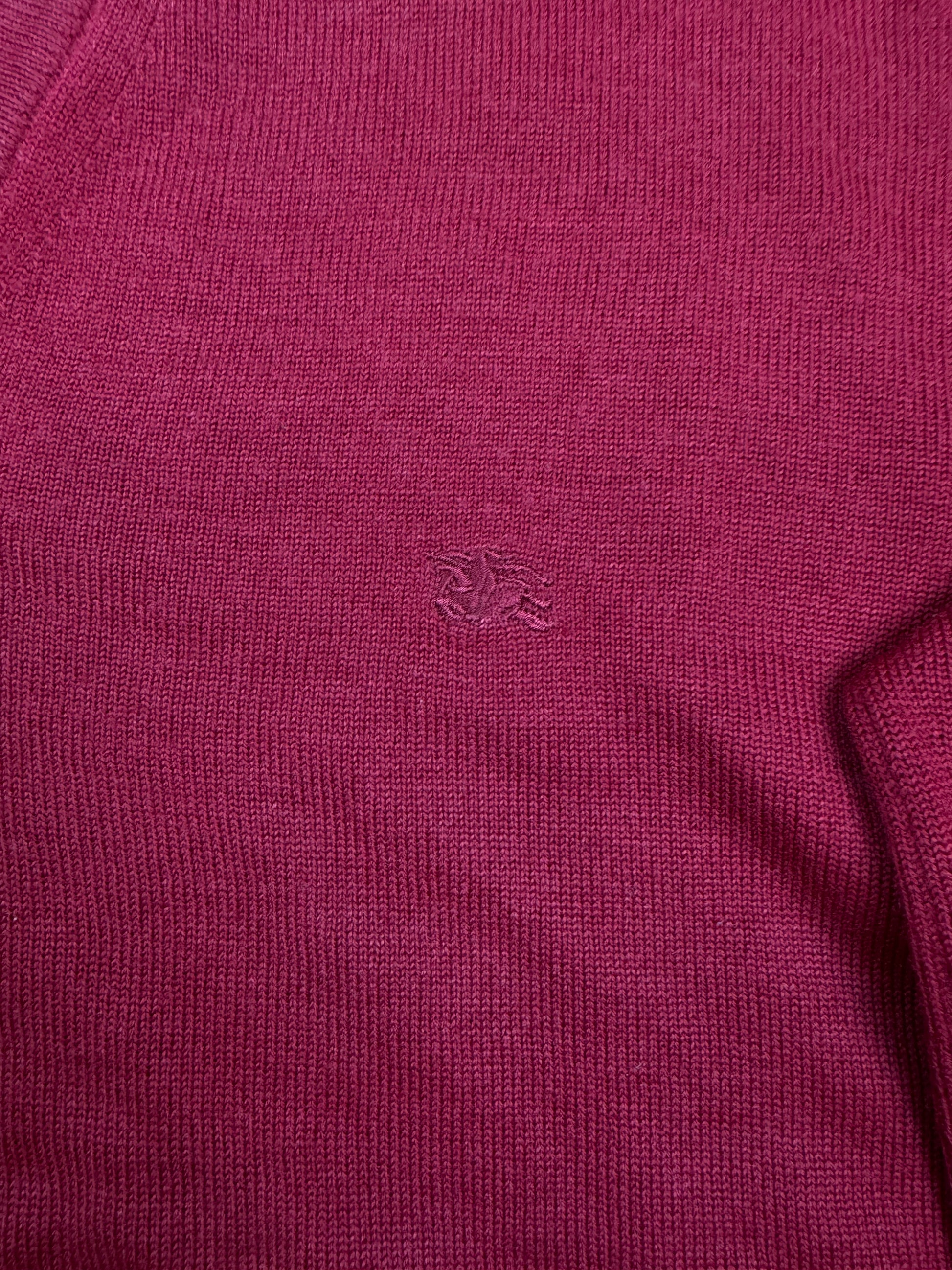 vintage Burberry knittedsweater {L}