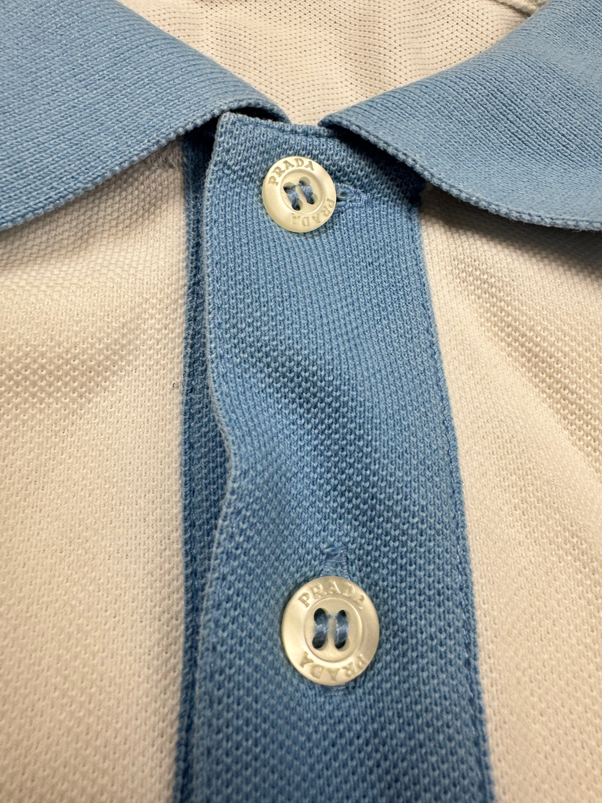 white Prada polo {M}