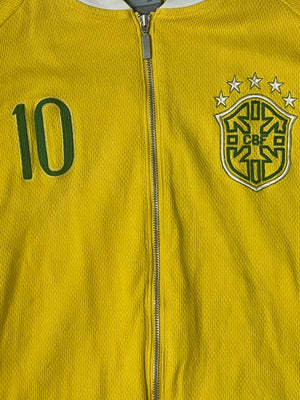 vintage Nike Brasil sweatjacket {L-XL}