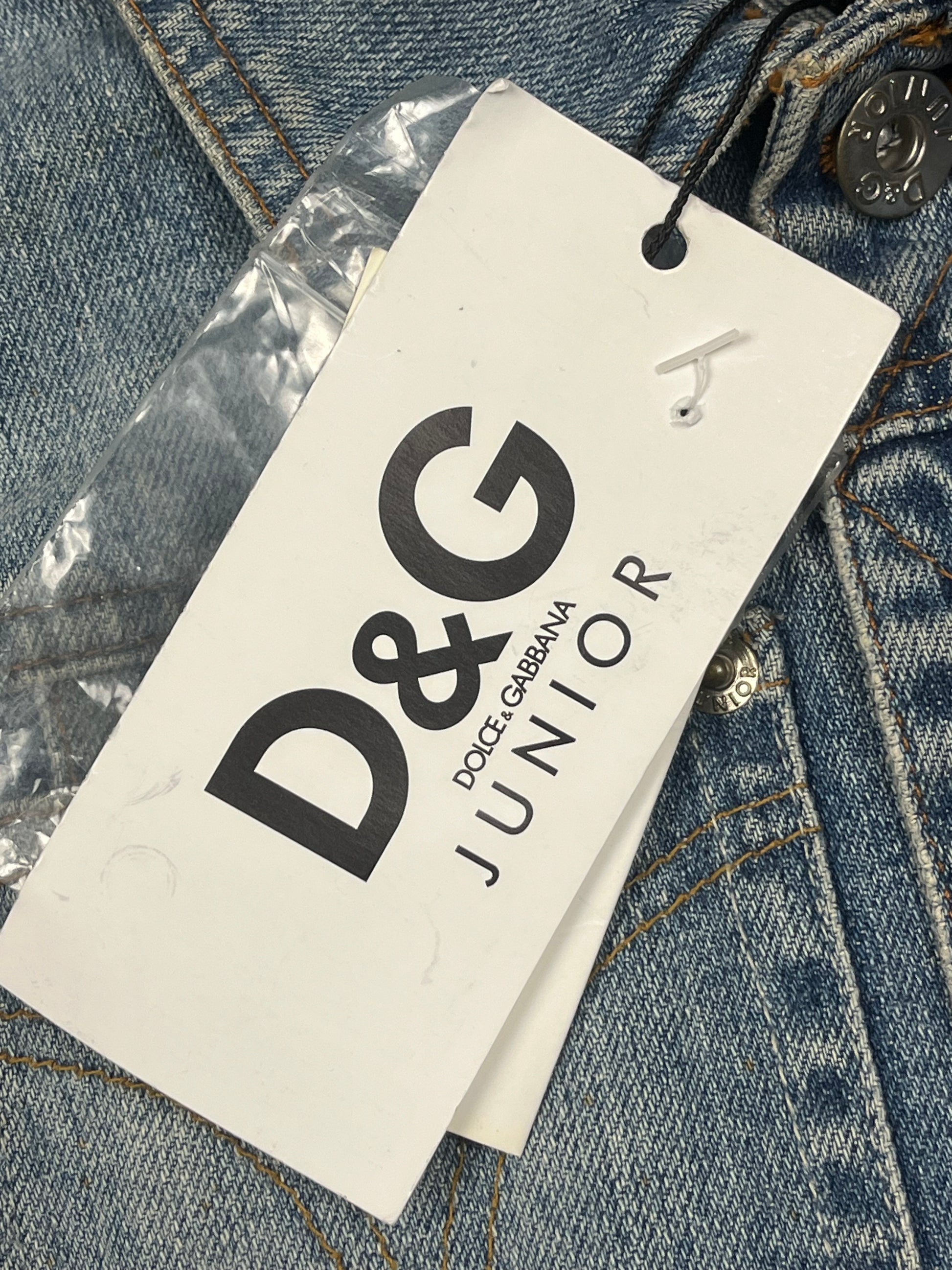 vintage Dolce & Gabbana jeansjacket DSWT {XS}