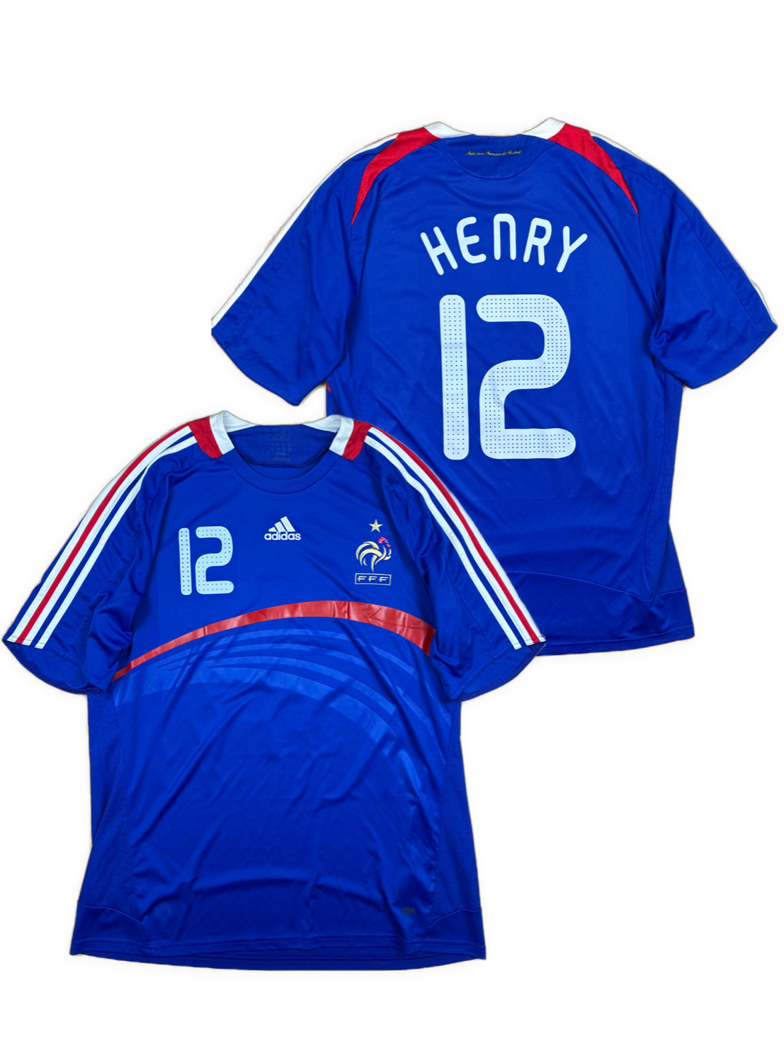 vintage Adidas France HENRY12 home jersey {XL}