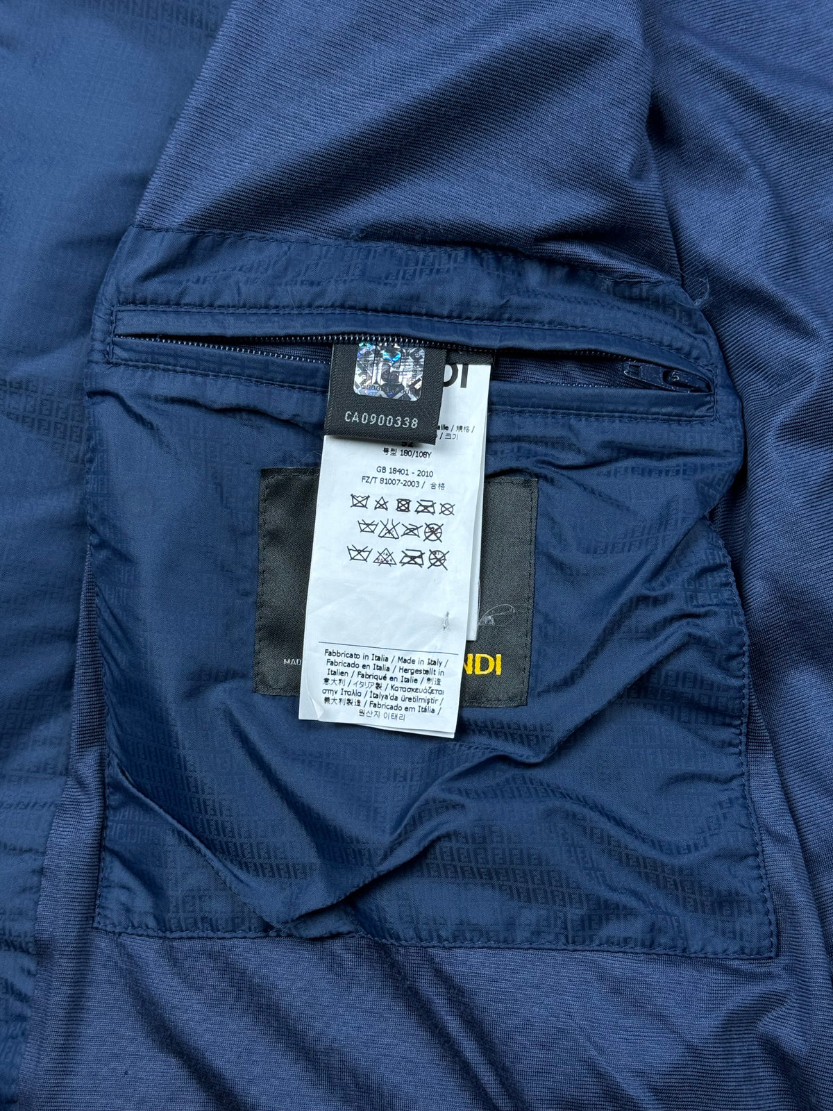 vintage Fendi mini monogram bomber