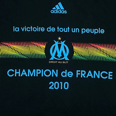 vintage adidas Olympique Marseille t-shirt {M}