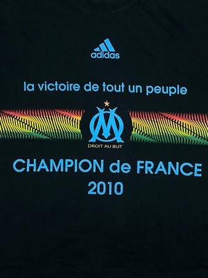 vintage adidas Olympique Marseille t-shirt {M}