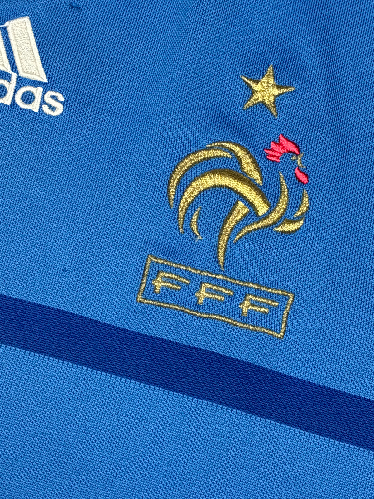 vintage Adidas France home jersey {M}