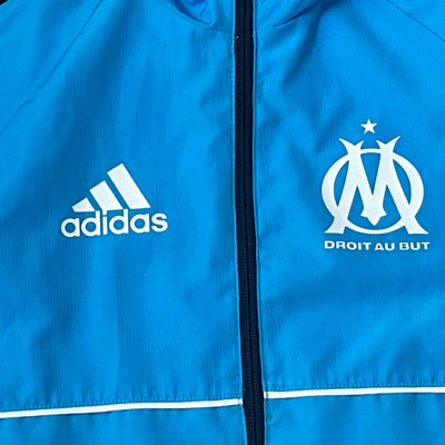 vintage Adidas Olympique Marseille windbreaker {L}