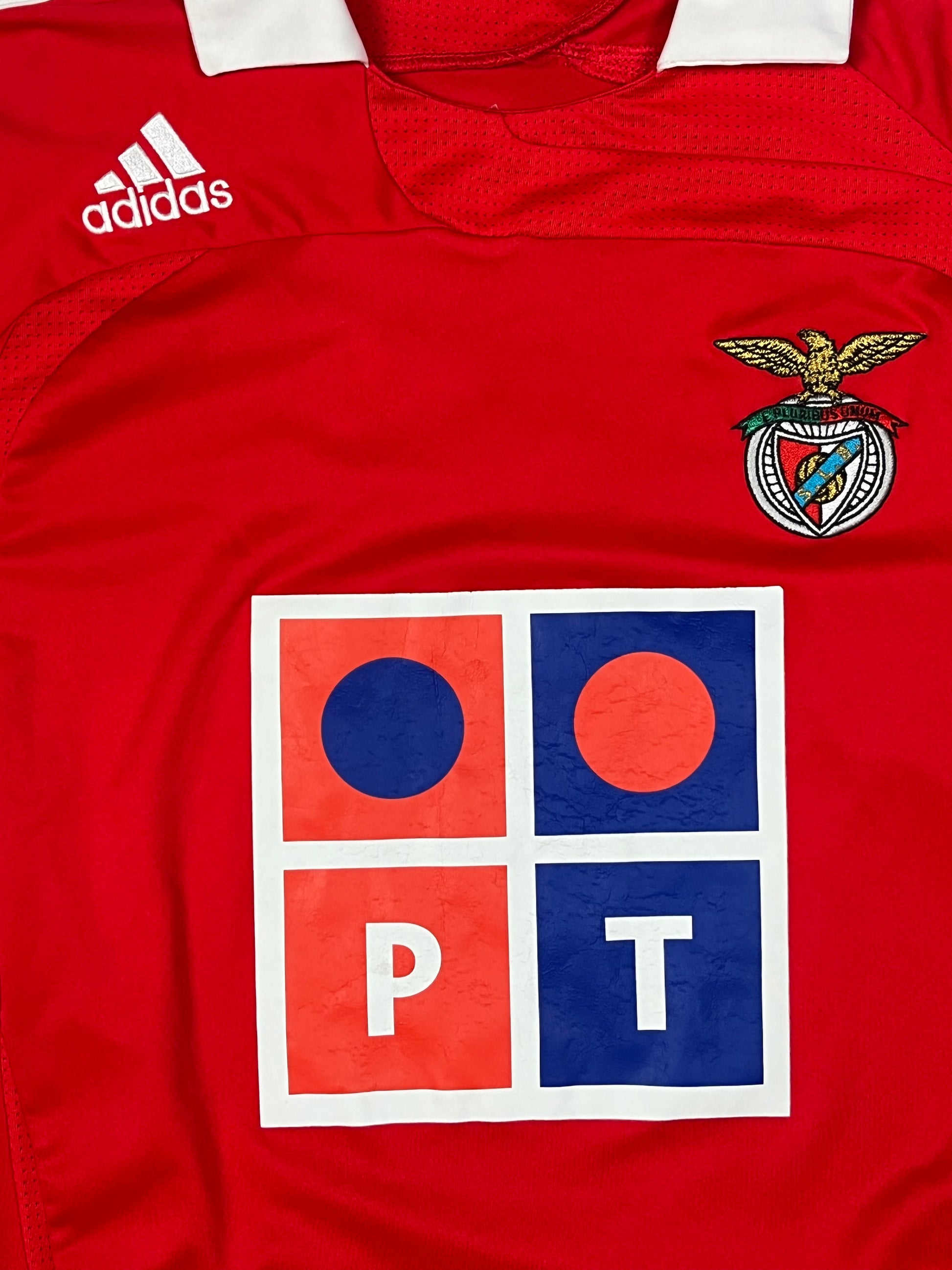 vintage Adidas SL Benfica 2007-2008 home jersey {XL}