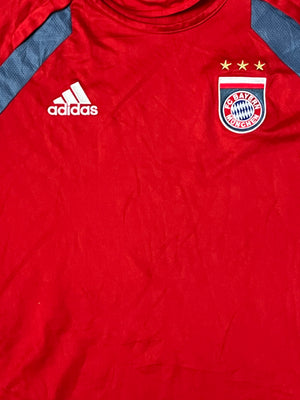 vintage Adidas Fc Bayern Munich trainingsjersey {XL}