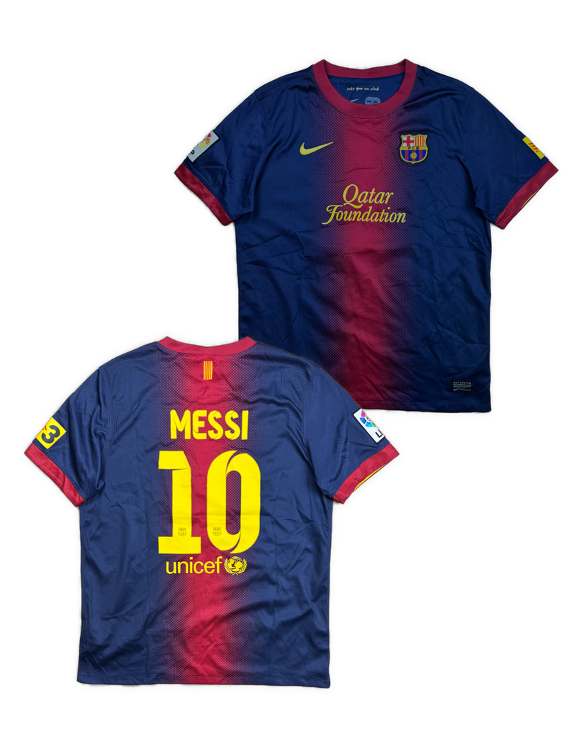 vintage Nike Fc Barcelona MESSI10 home jersey {S}