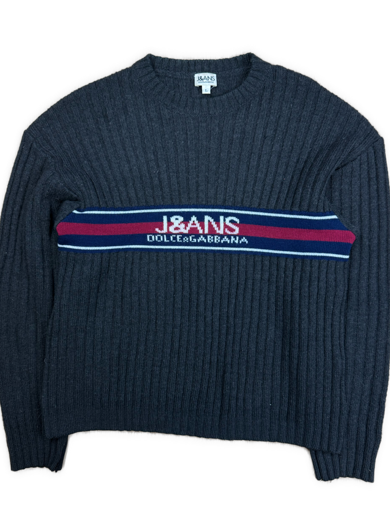 vintage Dolce & Gabbana knittedsweater {L}