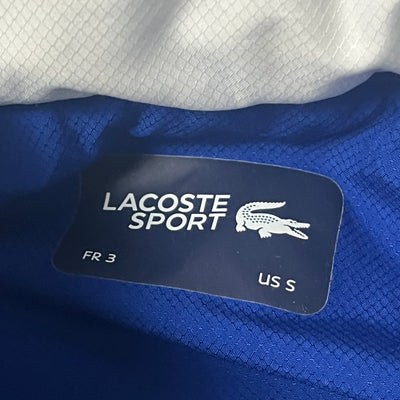 blue Lacoste windbreaker {M}