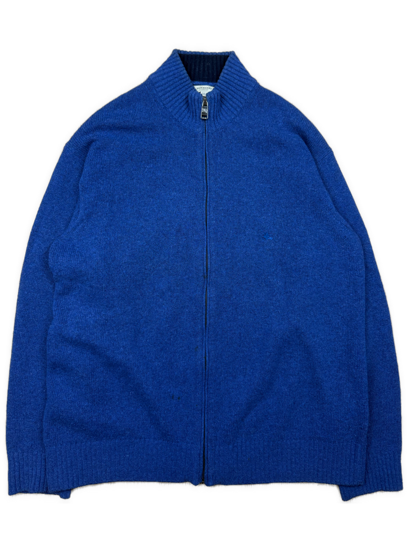 vintage Burberry sweatjacket {L}