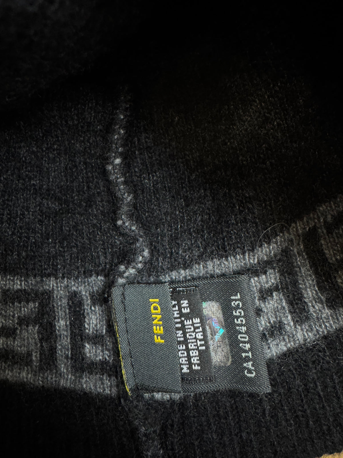 vintage Fendi beanie