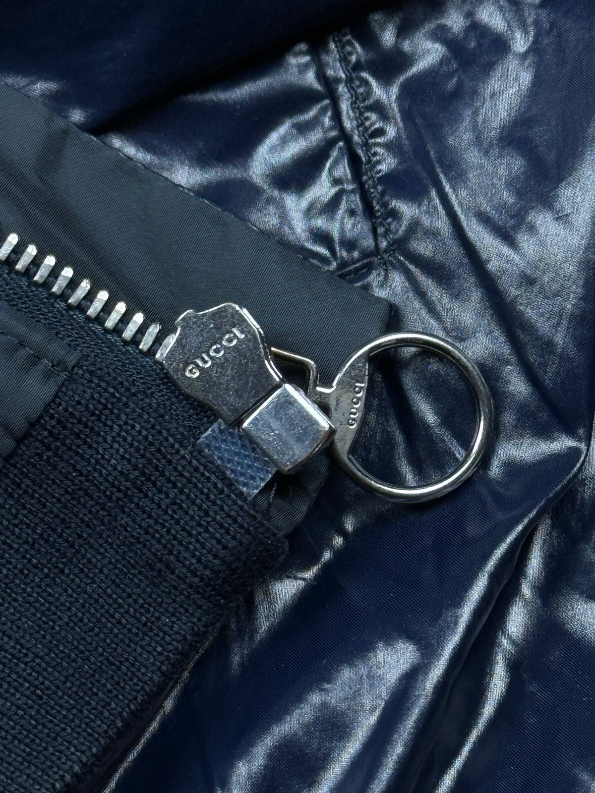 vintage navyblue Gucci windbreaker