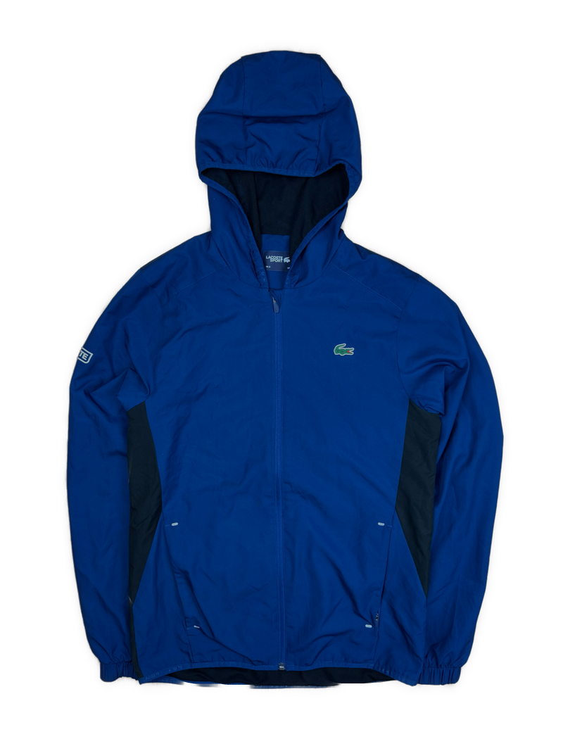 navyblue Lacoste windbreaker {S}