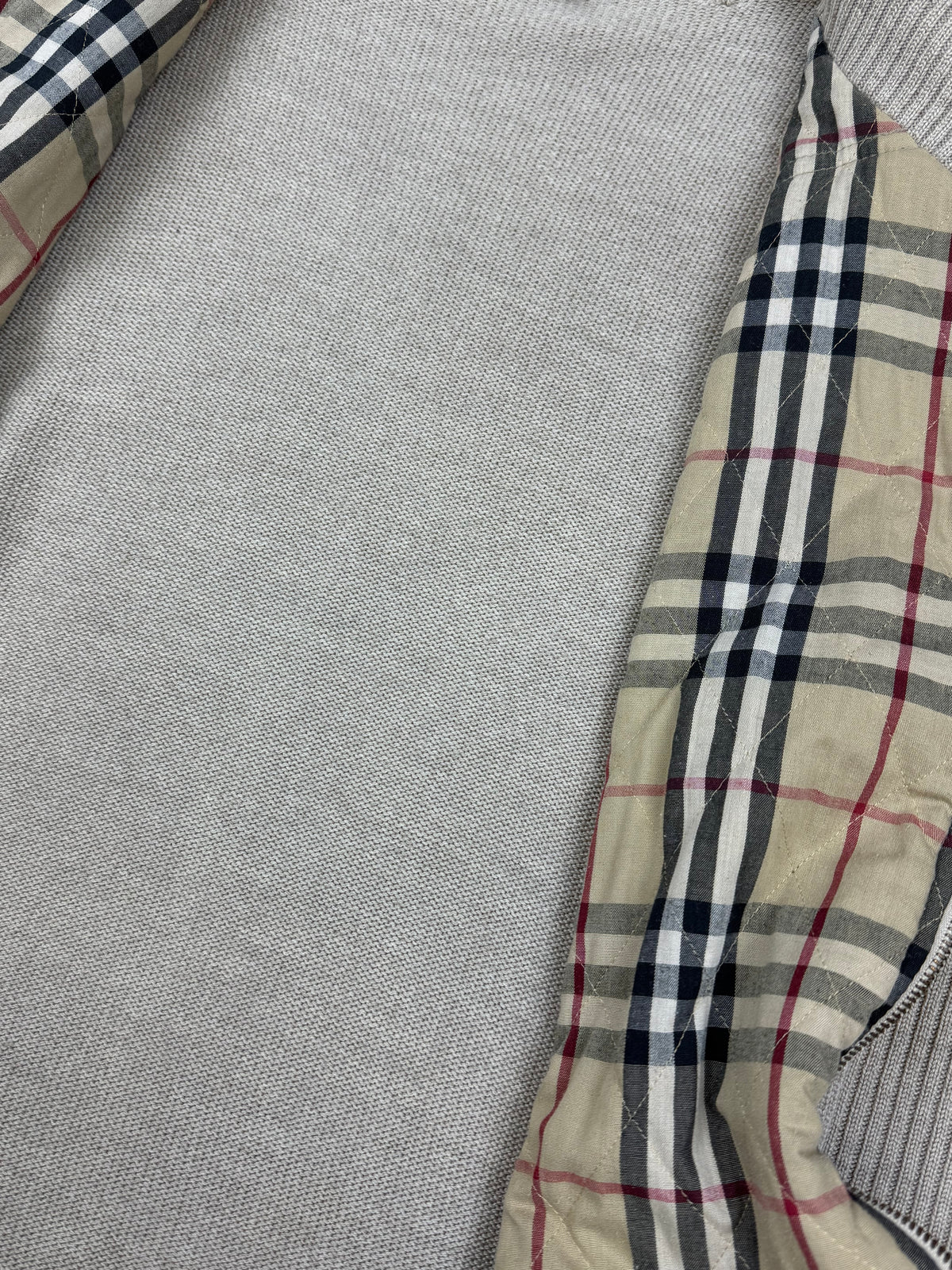 vintage Burberry sweatjacket {S}