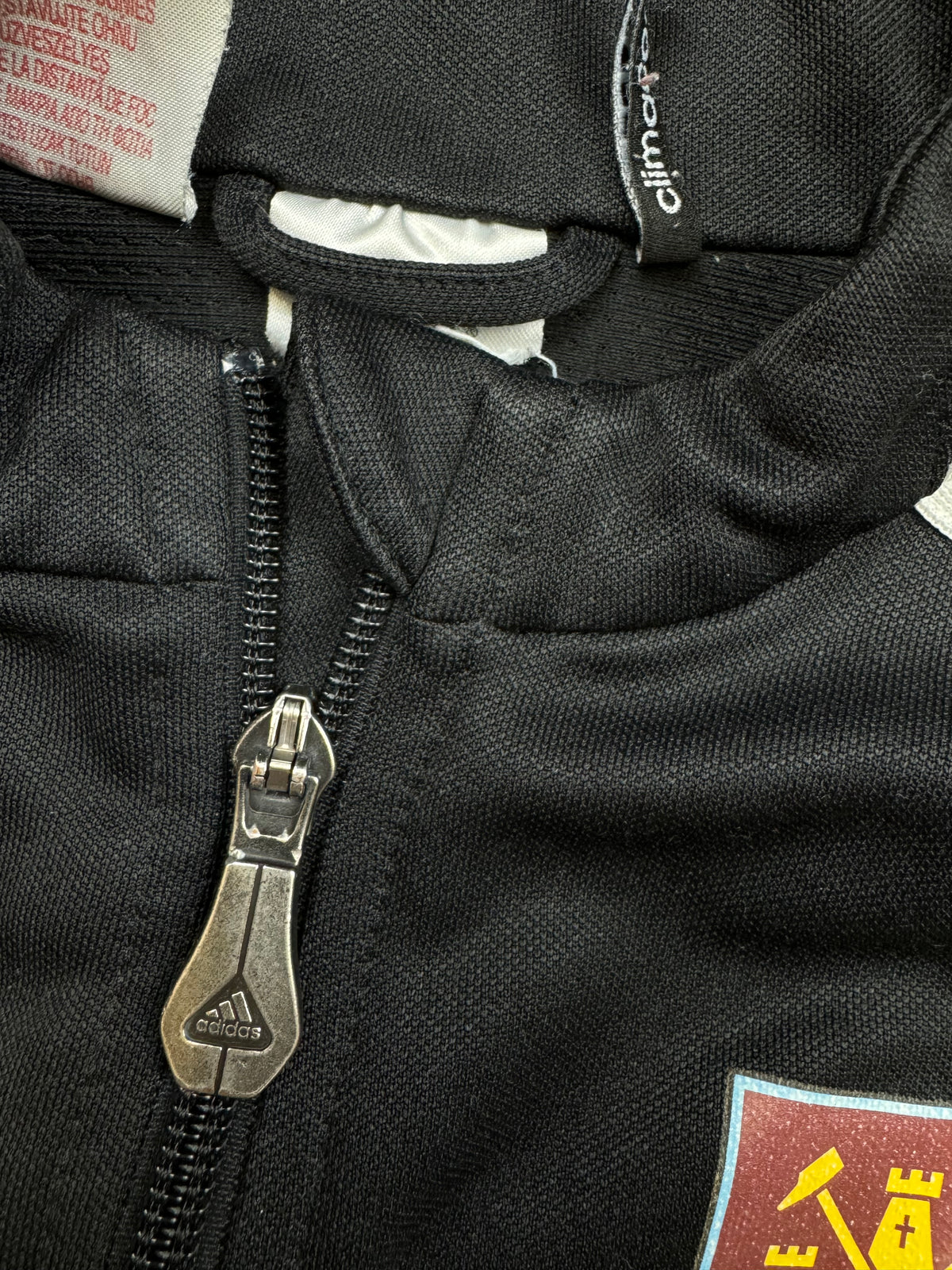 vintage Adidas West Ham United trackjacket {S}