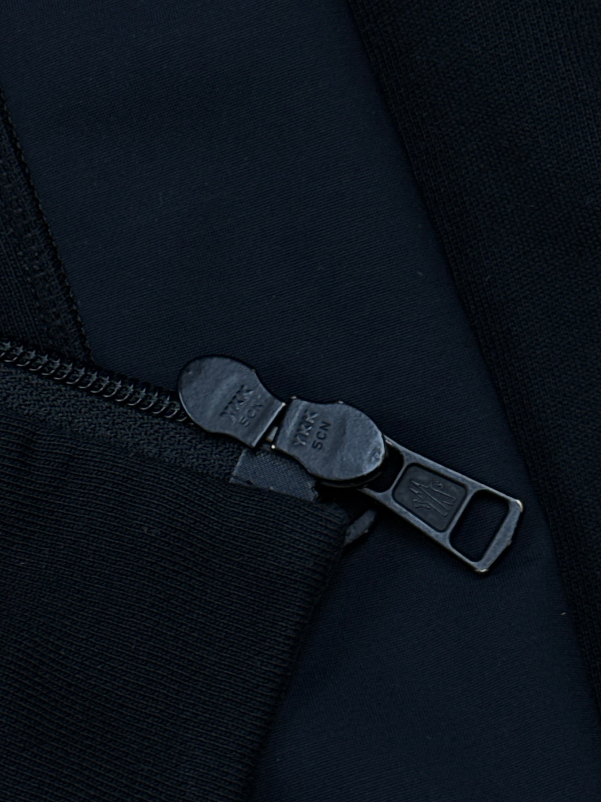 black Moncler sweatjacket