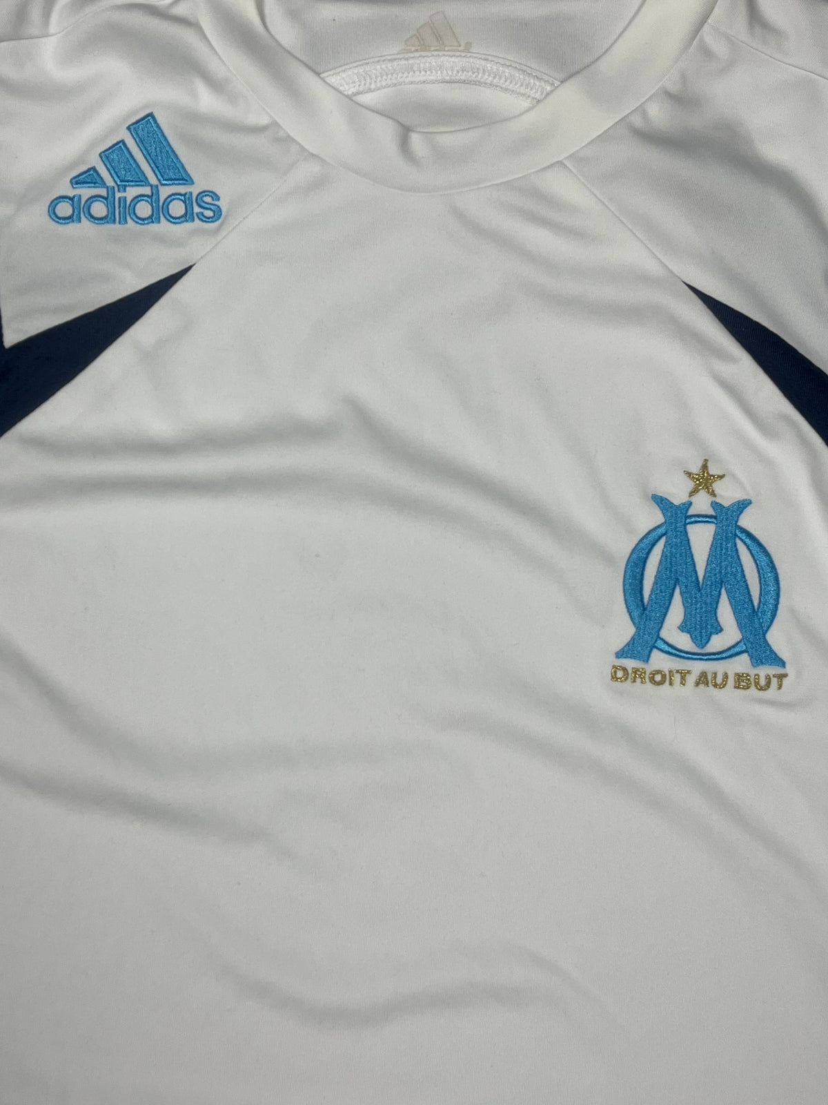 vintage Adidas Olympique Marseille trainingjersey {S}