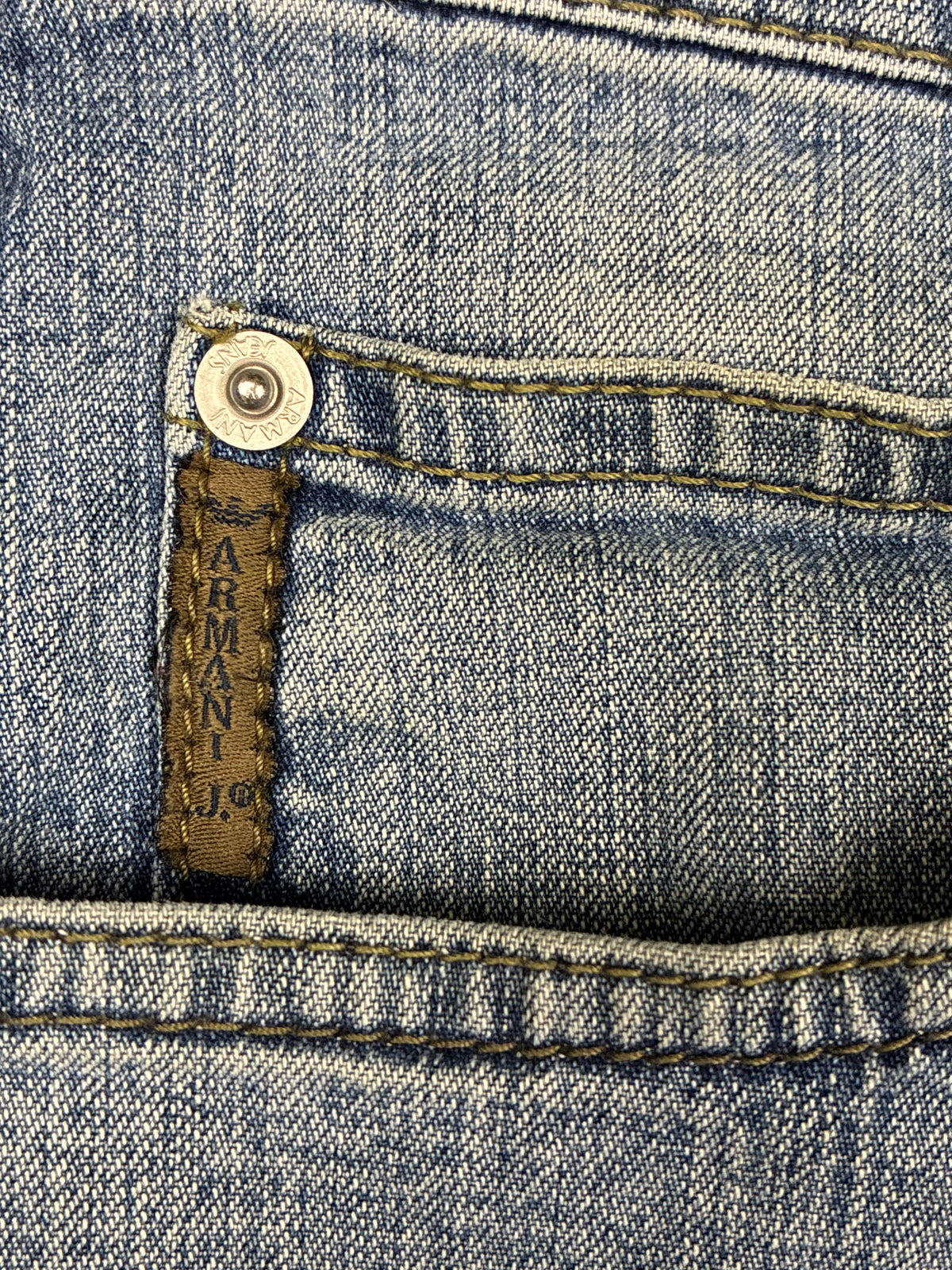 vintage Armani jeans {S}