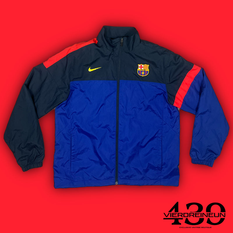 vintage Nike Fc Barcelona windbreaker {S}