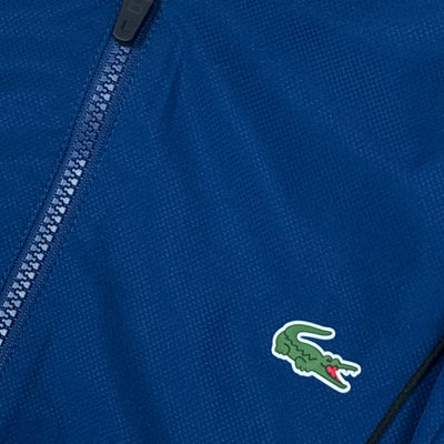 navyblue Lacoste windbreaker {S}
