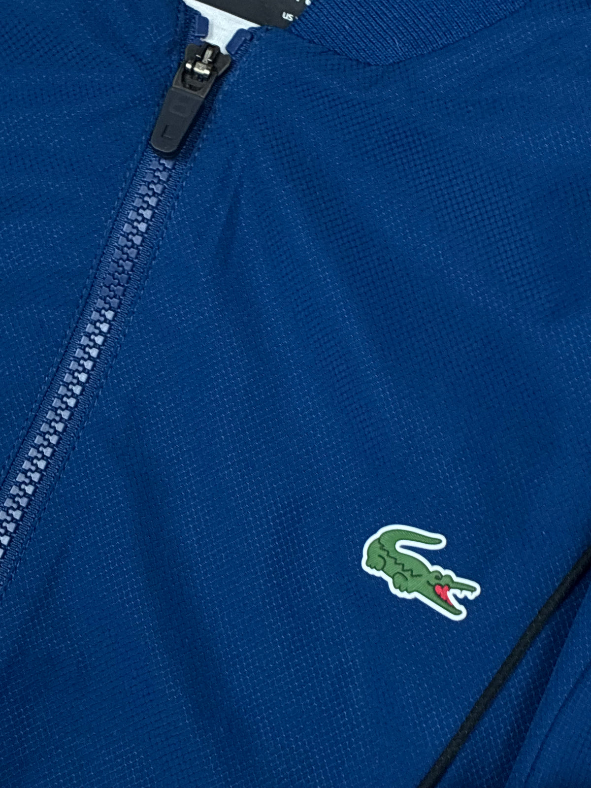 navyblue Lacoste windbreaker {S}