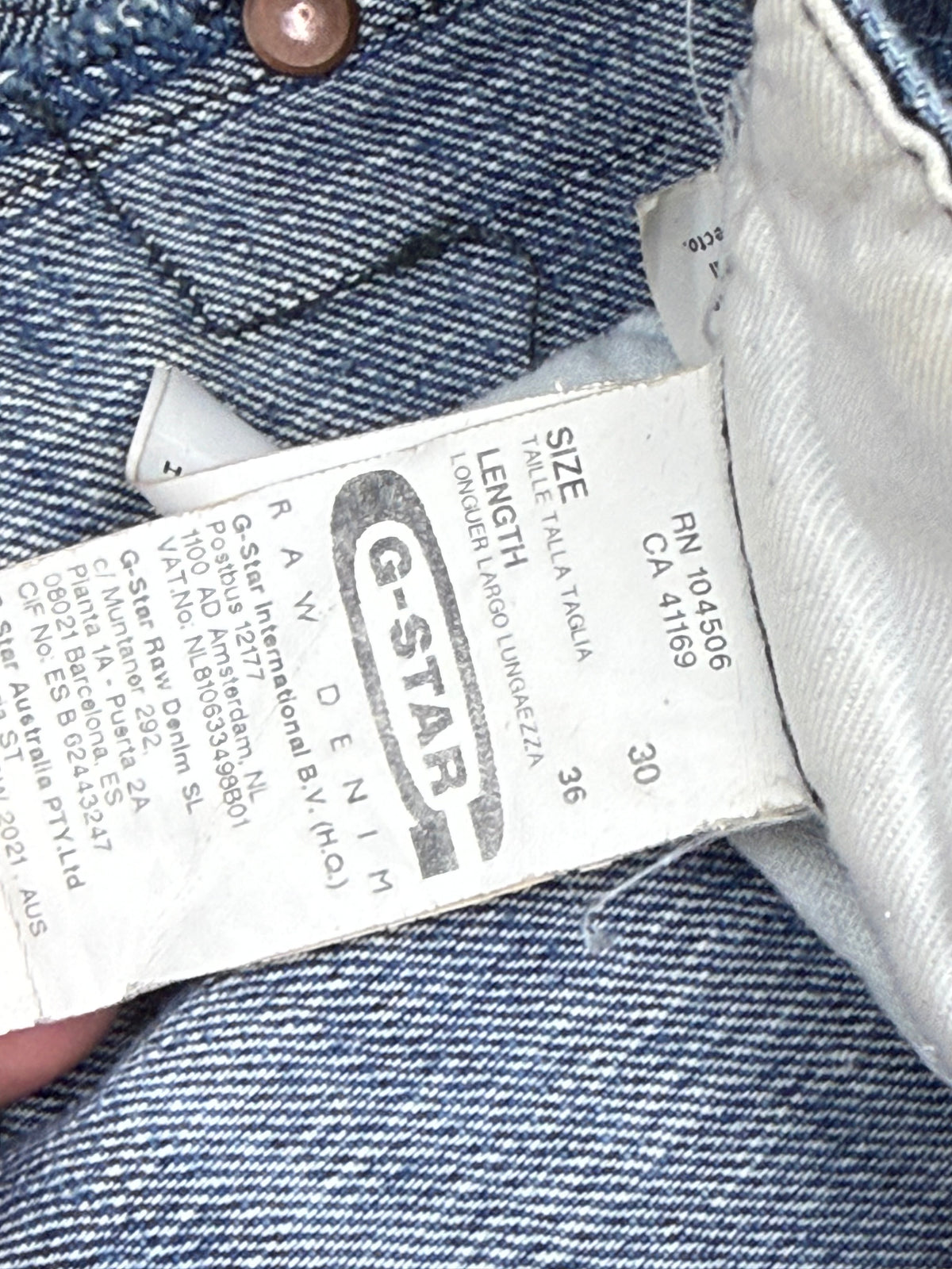 vintage G-STAR jeans {M}
