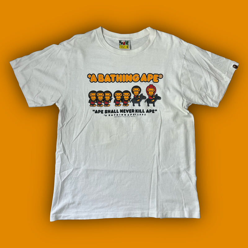 vintage BAPE a bathing ape t-shirt {M}